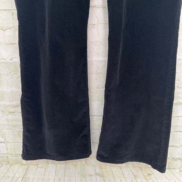 J.Jill Black Stretch High Rise Corduroy Bootcut Pants - Picture 7 of 11